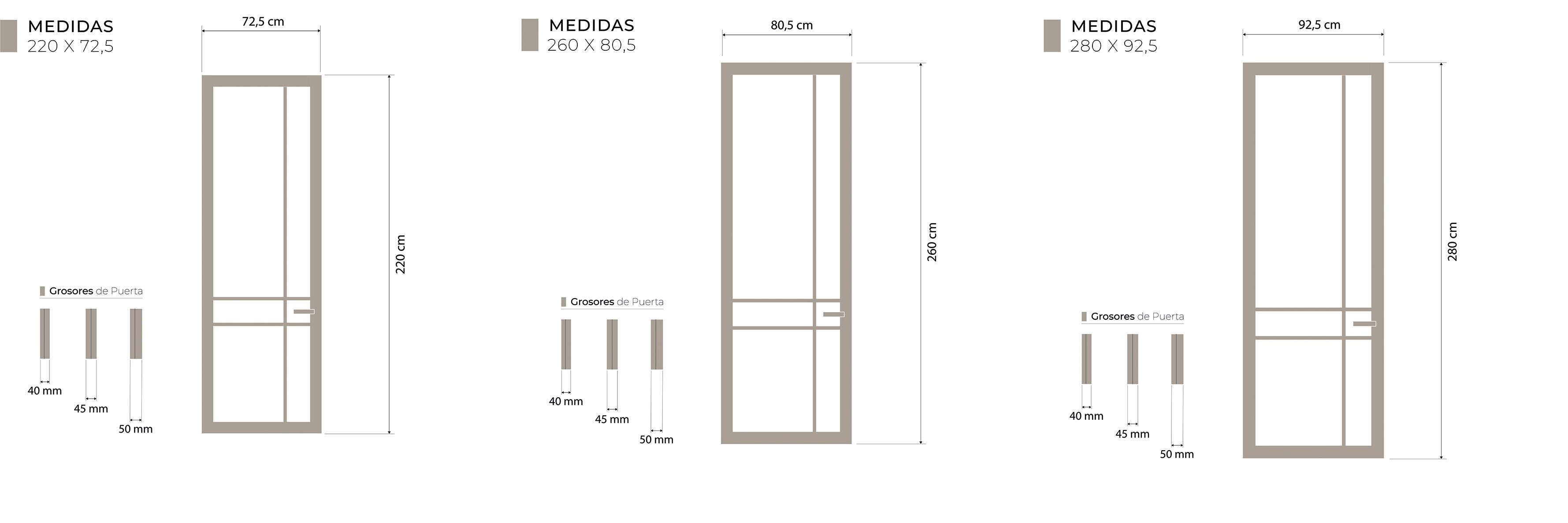 Medidas Técnicas Airi Interior Madera